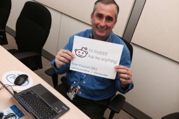 A recent Reddit AMA with Intel CEO Brian Kraznich