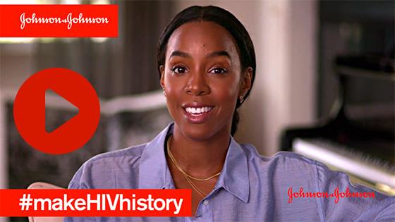 From Johnson & Johnson's #makeHIVhistory campaign