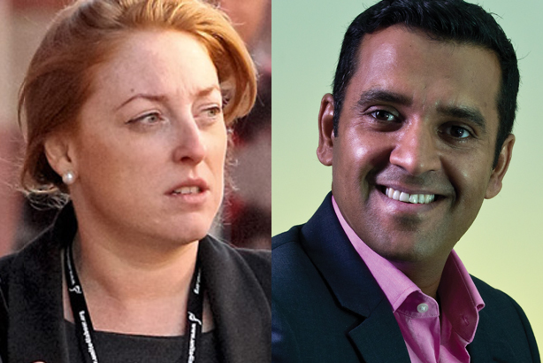 Katie Myler and John Lehal: Working on Andy Burnham's campaign