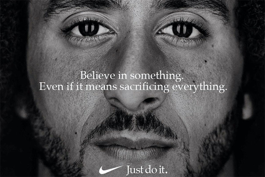 Nike was cited as a Black Lives Matter ally in the report.