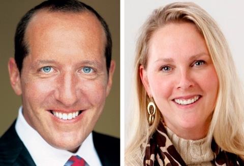 Eric Sedler (l) and Maggie Moran, Kivvit managing partners.