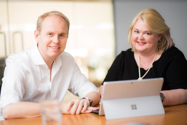Harrison and Korving: health leadership pair