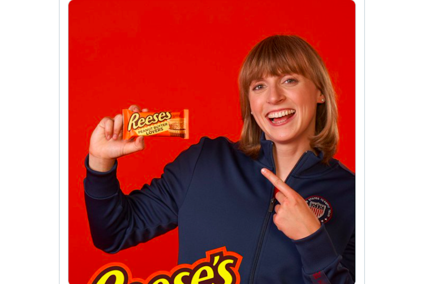 U.S. Olympic swimming star Katie Ledecky. 