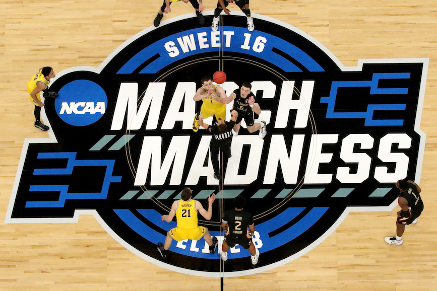 The University of Michigan took on Florida State University in the NCAA Tournament last weekend. (Photo credit: Getty Images).