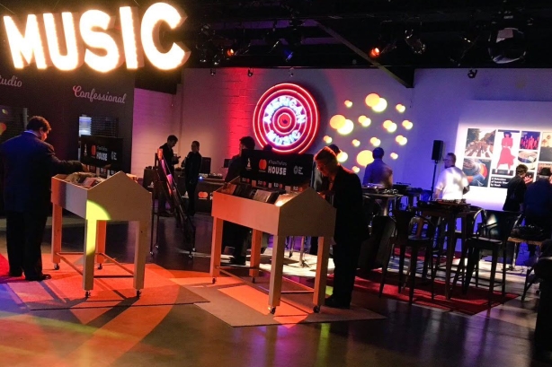 Mastercard's pop-up record shop and music venue
