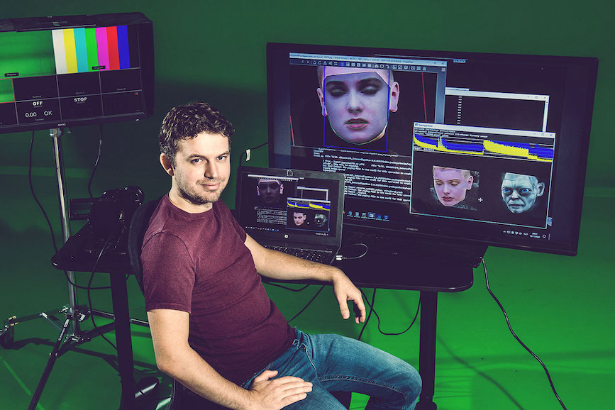 Deepfake: Chris Ume (pictured) is cofounder of the Metaphysic platform.