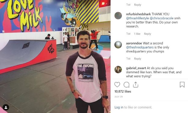 Skateboarding influencer Chris Cole for the California Milk Processor Board