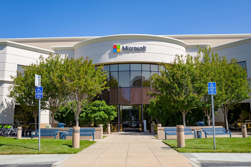 Microsoft's Silicon Valley Campus. (Photo credit: Getty Images).