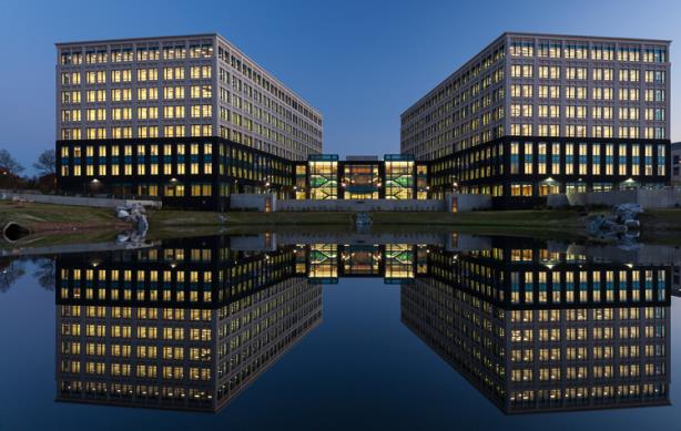 The National Cancer Institute's Shady Grove facility in Rockville, MD