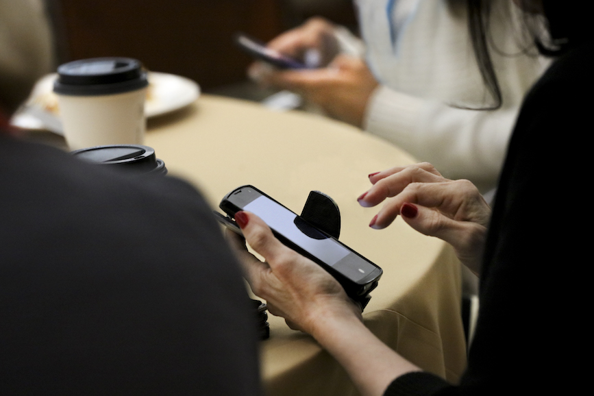 Journalists can't wait to get back to working in person, according to a study from FTI Consulting. (Photo credit: Getty Images).