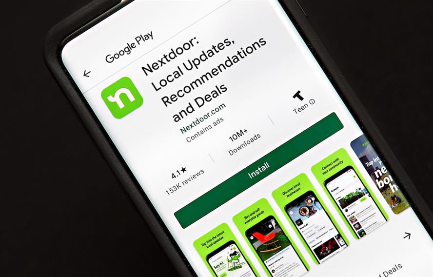 Nextdoor’s number of daily active users increased by 50% in 2020. (Photo credit: Getty Images). 