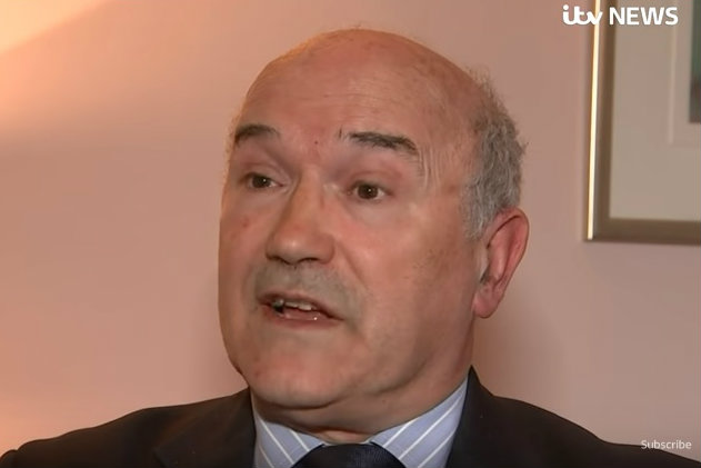 "Deeply ashamed": Oxfam CEO Mark Goldring was interviewed on ITV News