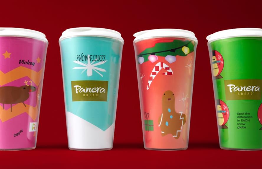 Panera's ‘ugly holiday cups’ designed by  Emily Zugay