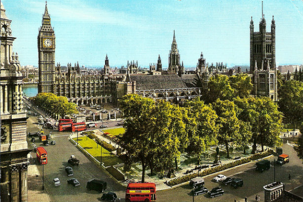 Yeomans crosses Parliament Square (above, as it was in the 1950s) later this month for a new role (Credit: Leonard Bentley on Flickr)