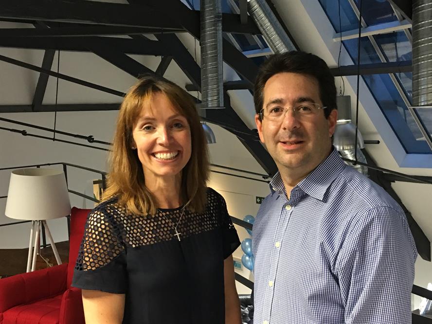 New beginning: Emma Cripwell and Paul Charles of The PC Agency