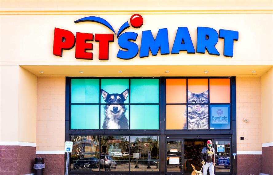 PetSmart storefront image