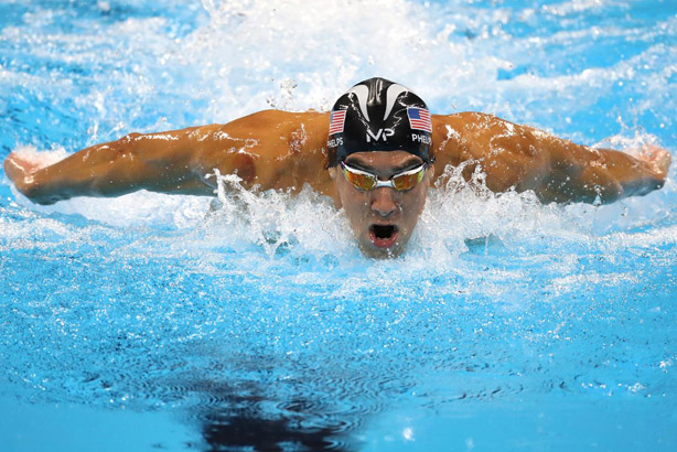 The most influential athlete is apparently Michael Phelps (©Christian Petersen / Rio 2016)