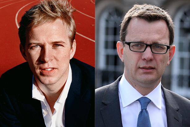 New agency: Henry Chappell and Andy Coulson (Andrew Milligan / PA Wire/Press Association Images)