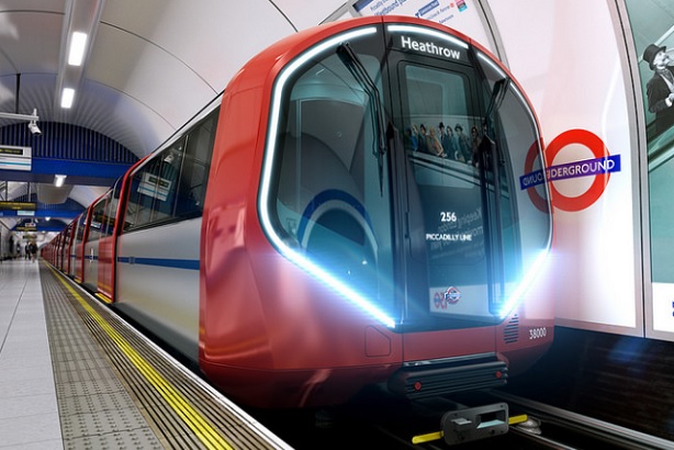 An image of the future stock for the Piccadilly line (Credit: Transport for London)