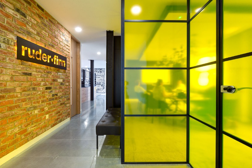 Ruder Finn has offices in London's Moorgate 