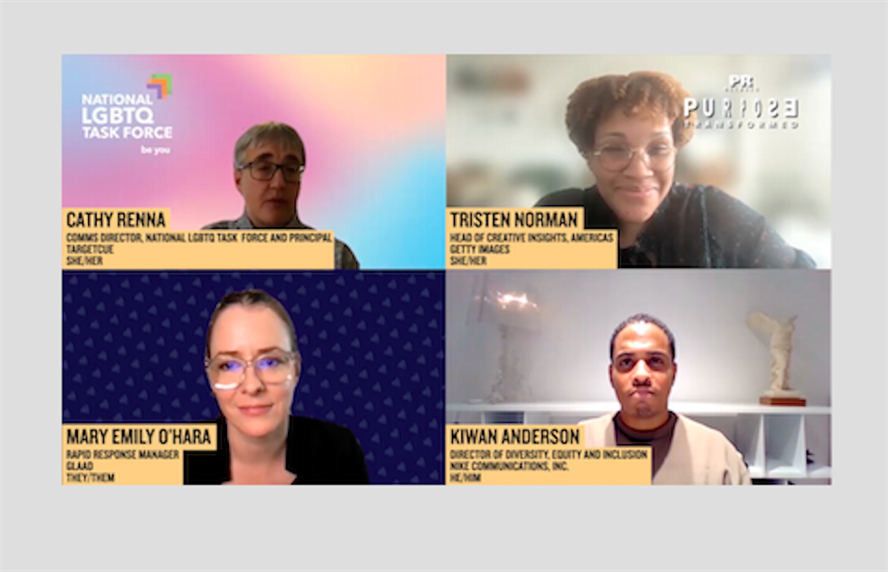 Panelists discuss why brands should represent LGBTQ people in marketing.
