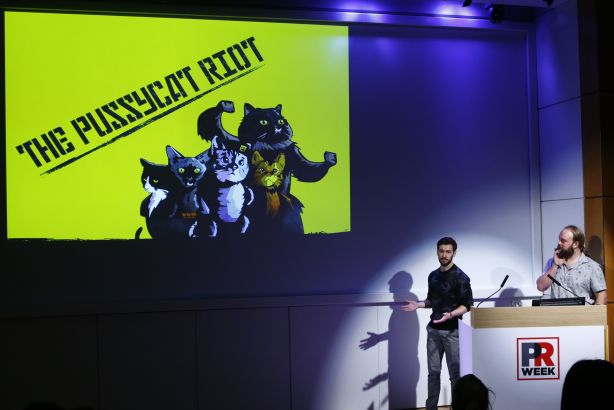 Advice: Cow PR's Matt Wilcock and Jack Clothier at last year's seminar