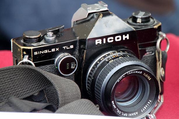 A vintage Ricoh camera from the 1960s: The firm makes a range of hardware and provides IT services (Credit: Mr.TinDC via Flickr)