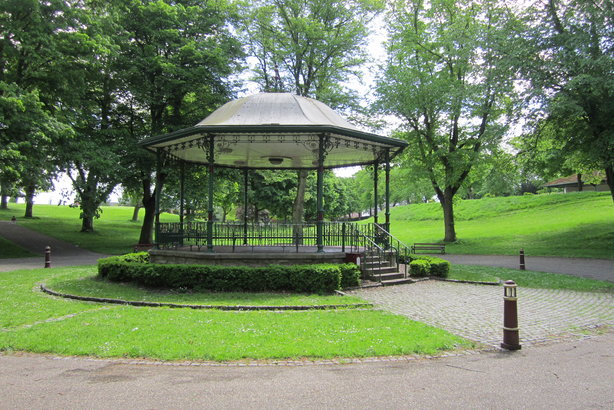 Bellevue Park, Wrexham, is one of hundreds of parks and open spaces in Britain that have had funding from the National Lottery