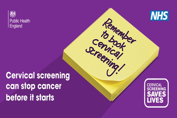 One of the images being used to promote the Cervical Screening Saves Lives campaign
