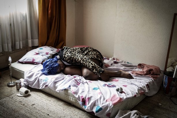 An image depicting forced prostitution, part of the 'Invisible people' campaign (All pics credited to: Rory Carnegie)