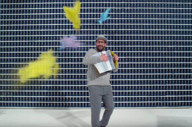Still from OK Go's video "The One Moment"