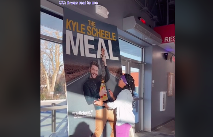 Sheel Meal promo board