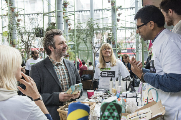 Sheen at a Social Saturday event last year