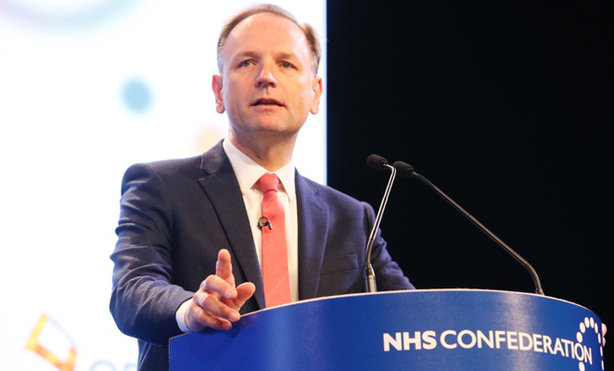 Simon Stevens: chief executive of NHS England speaking at a previous Confed event