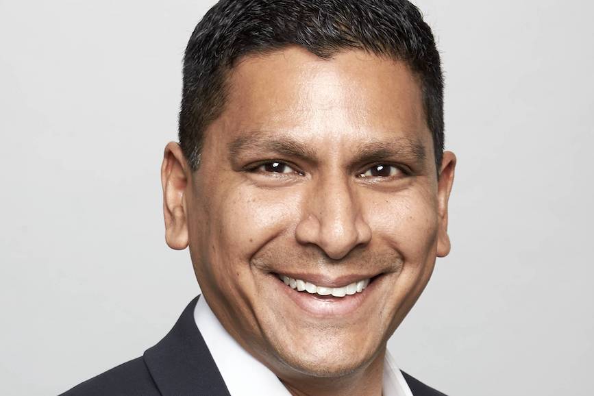 New Entercom comms exec Ashok Sinha. 