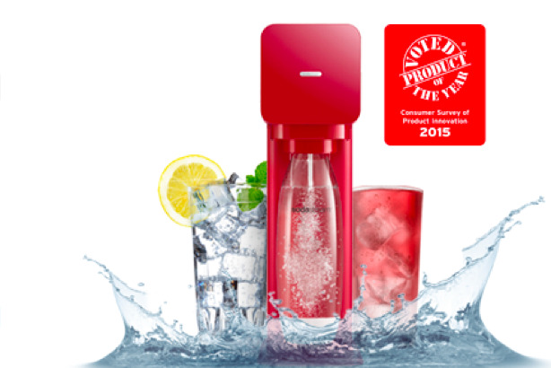 SodaStream: looking to reposition as a premium sparkling-water brand