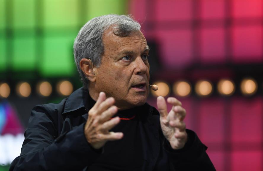 Image of Martin Sorrell speaking at an event
