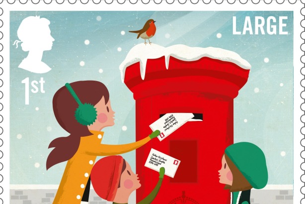 Royal Mail Christmas Stamps: brought to life on Vine