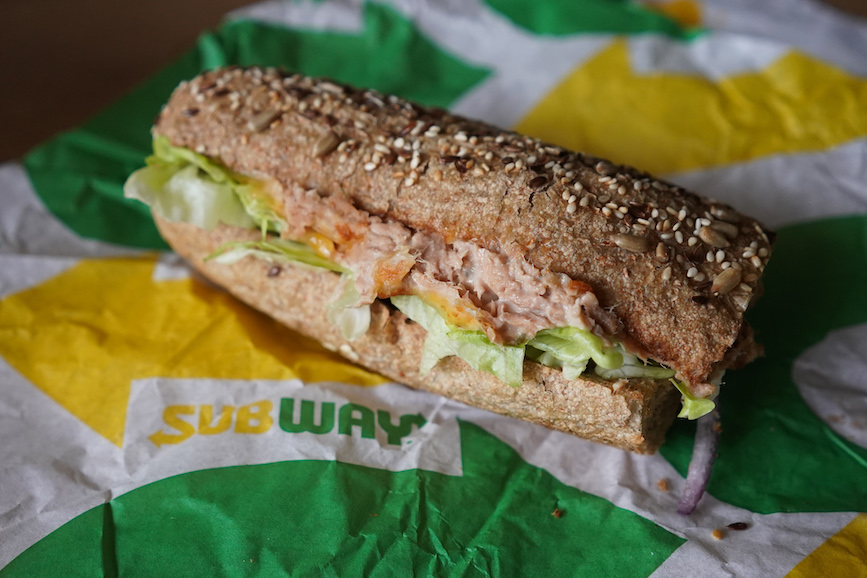 Is it or isn't it? Subway is having to defend its tuna sandwiches as actual tuna. (Photo credit: Getty Images). 