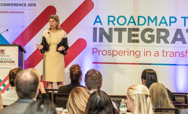At PRWeek's annual conference in September
