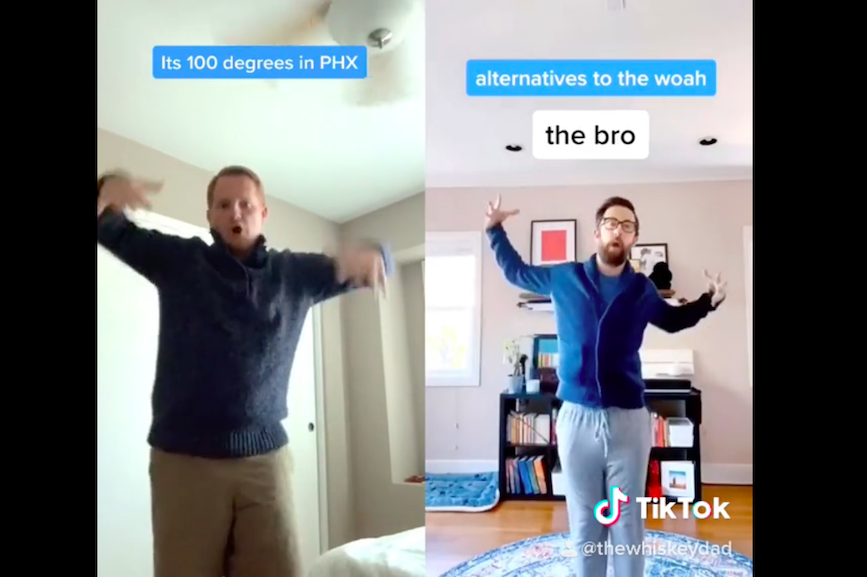 OH Partners' Jason Miller shows off his dance moves on TikTok.