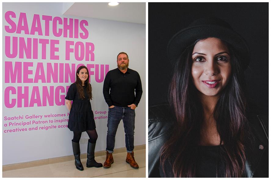 New roles (L to R): Sophie Newman, Michael Lamb and Shinal Pancholi