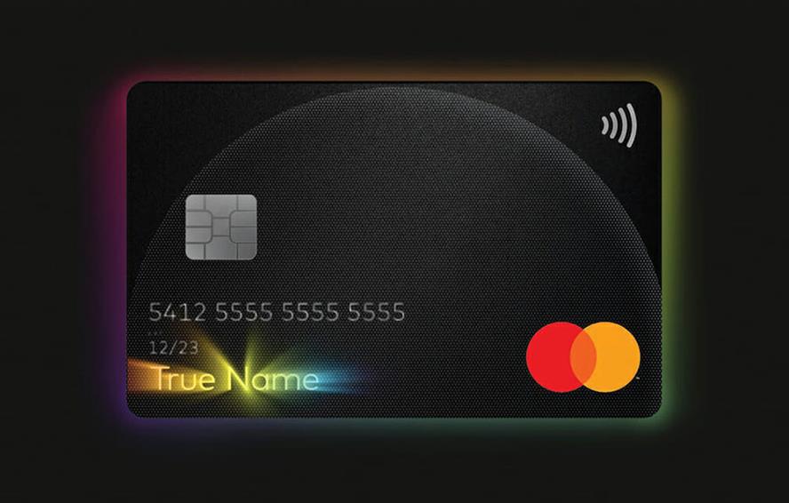 Screenshot from Mastercard's True Name initiative. 