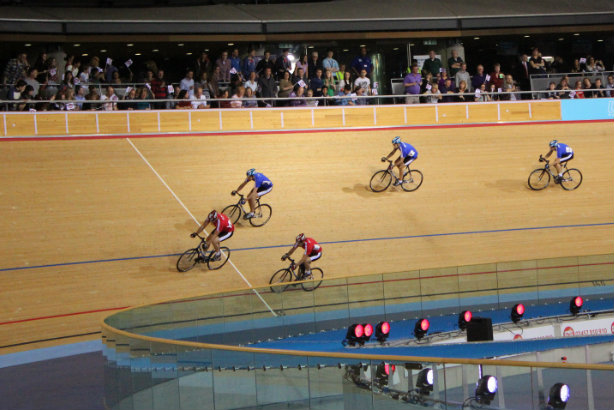 LeeValley VeloPark: A Sport Relief event at the velodrome last year (Credit: Peter Burgess via Flickr)