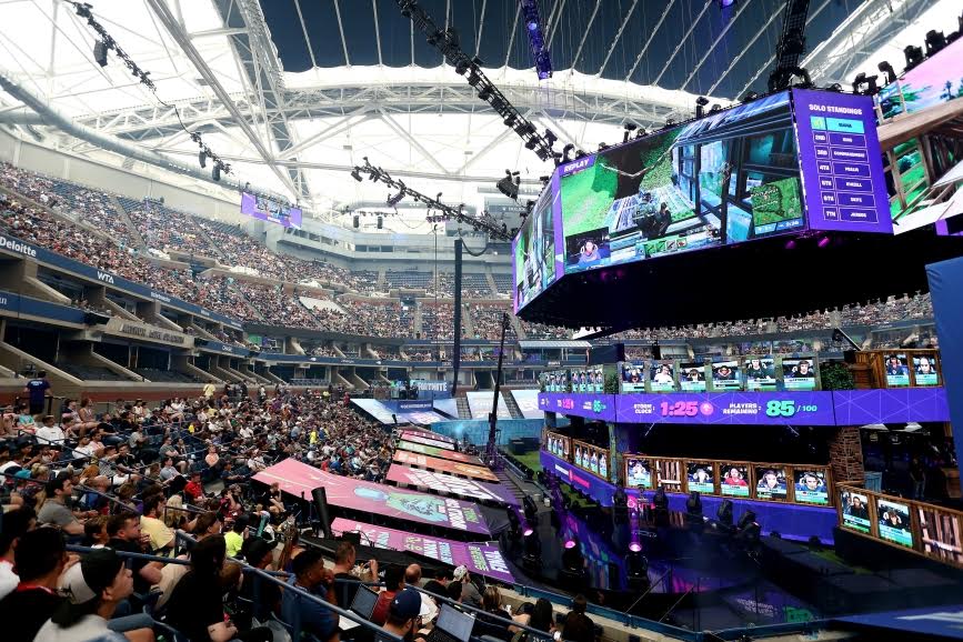 Fortnite World Cup Finals on July 28, 2019 in New York City. (Photo by Mike Stobe/Getty Images)