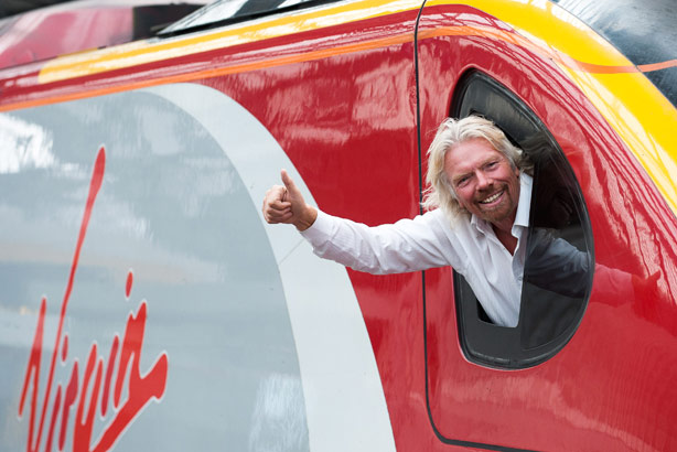 Virgin founder Richard Branson: His train companies will get new PR firm on board