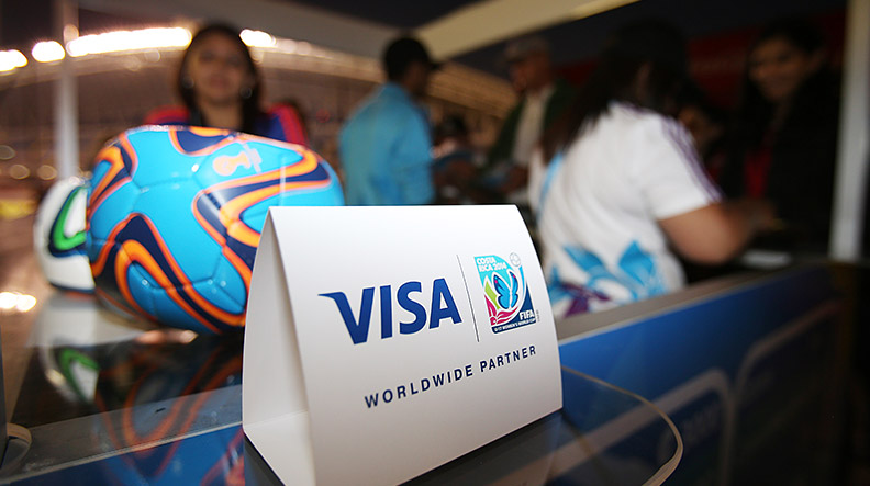 VISA: Threatened to "reassess" FIFA sponsorship following scandals