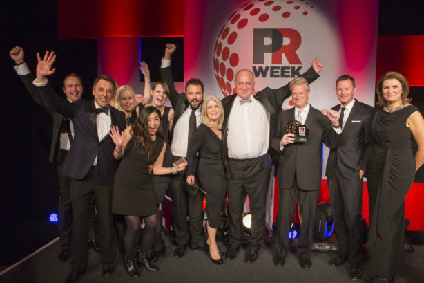 Weber Shandwick won the Global Agency of the Year accolade in 2016
