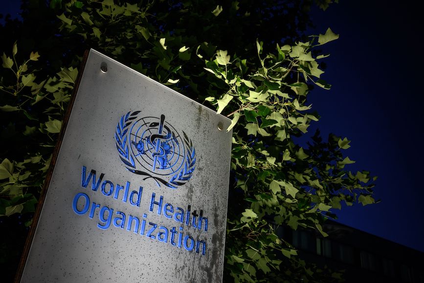 WHO headquarters in Geneva. (Photo credit: Getty Images).