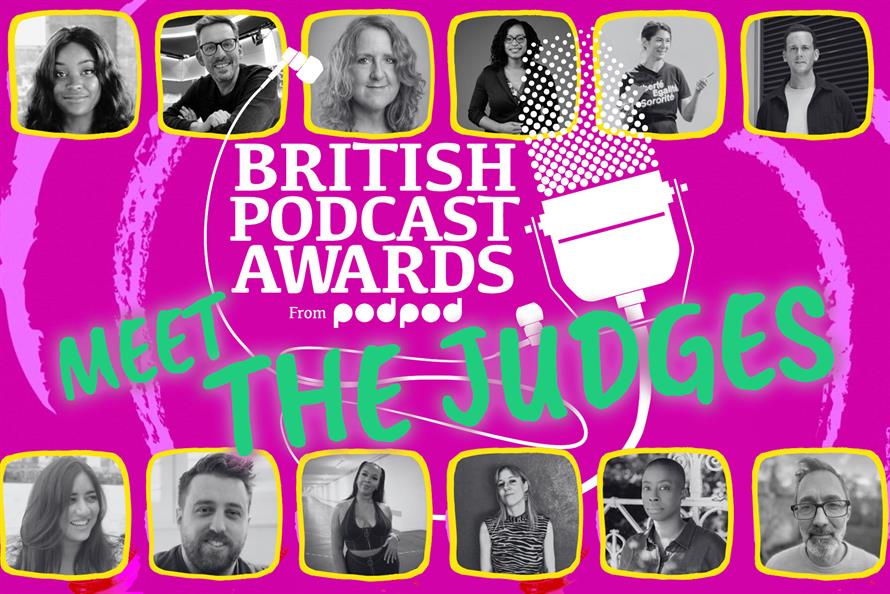 British podcast awards features